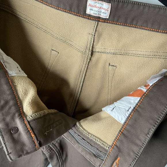 Weatherproof Vintage Men's Vintage Regular Lined Jeans Size 40x30 - Picture 4 of 7